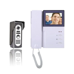 4Inch TFT LCD 1 monitor Night Vision Hand free Video Door Phone Doorbell Intercom