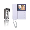 4Inch TFT LCD 1 monitor Night Vision Hand free Video Door Phone Doorbell Intercom