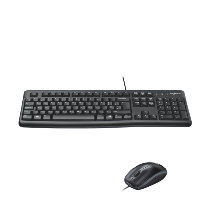 MK120 Wired Keyboard and Mouse With Whisper Quiet Keys