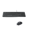MK120 Wired Keyboard and Mouse With Whisper Quiet Keys