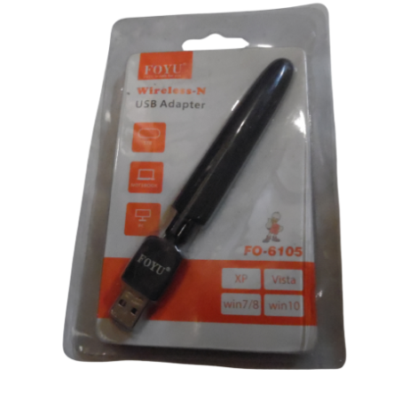 Wireless-N USB Adapter Compatible with Pc and Laptop