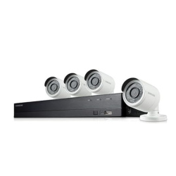 SAMSUNG SDH-B74041 8 Channel Full HD Video Security System With 4 CCTV Cameras