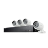 SAMSUNG SDH-B74041 8 Channel Full HD Video Security System With 4 CCTV Cameras